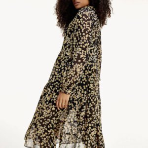 Dropped Frill Dress